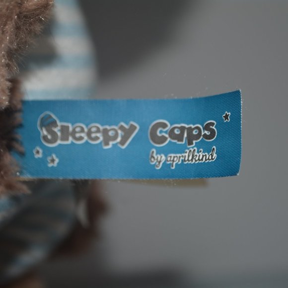 Dan Dee Sleepy Caps Little Plush Tommy Teddy Bear 15" Cuddly Toy Stuffed Animal - Picture 7 of 9